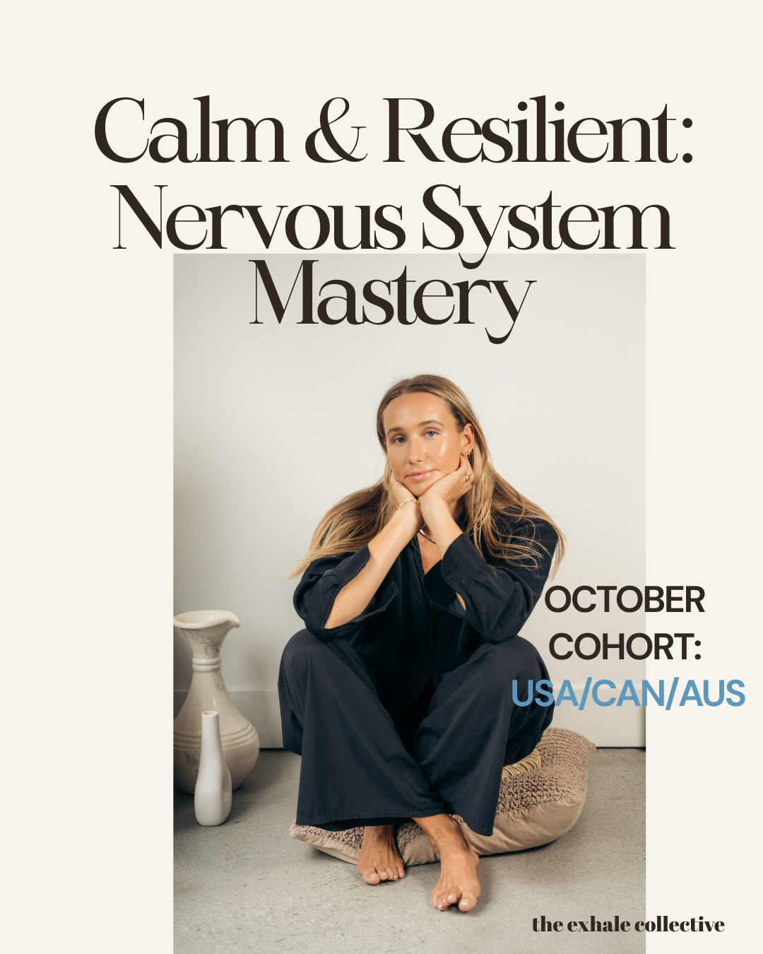 Calm and Resilient nervous system course for women