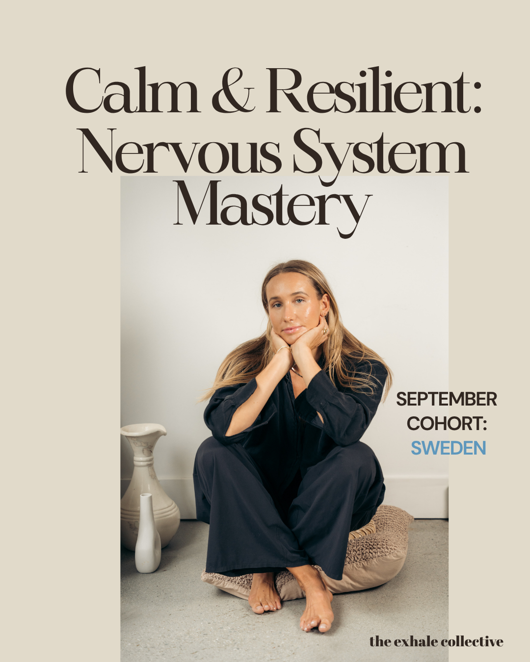 Calm and Resilient nervous system course for women
